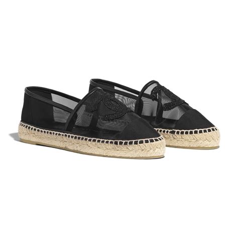 chanel mesh espadrilles for sale